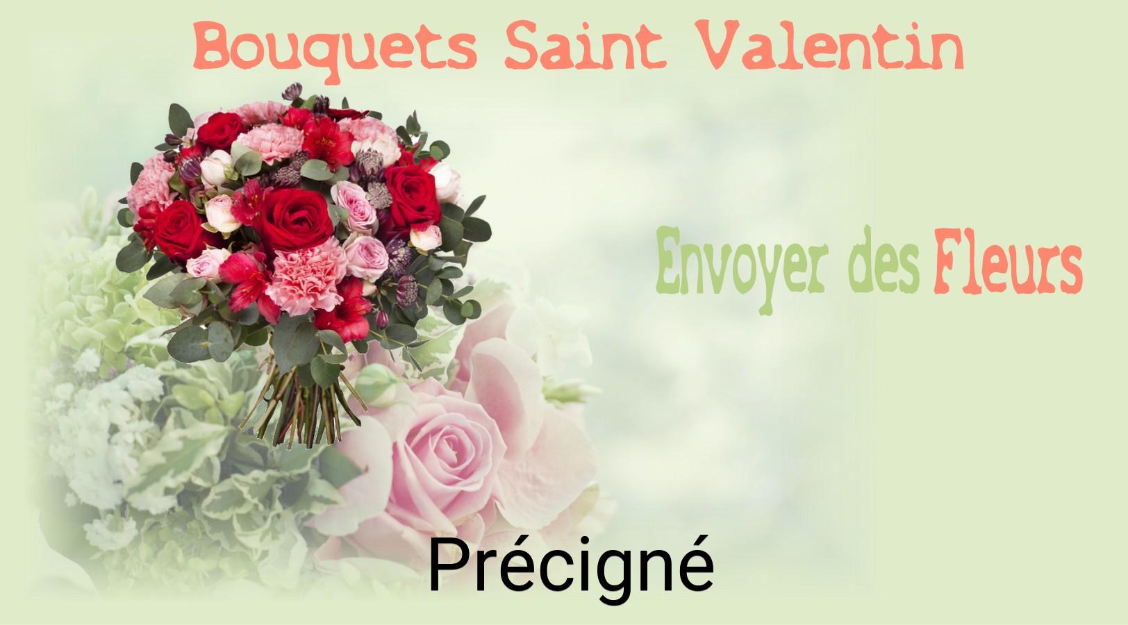 Roses de Saint-Valentin livrées à Précigné